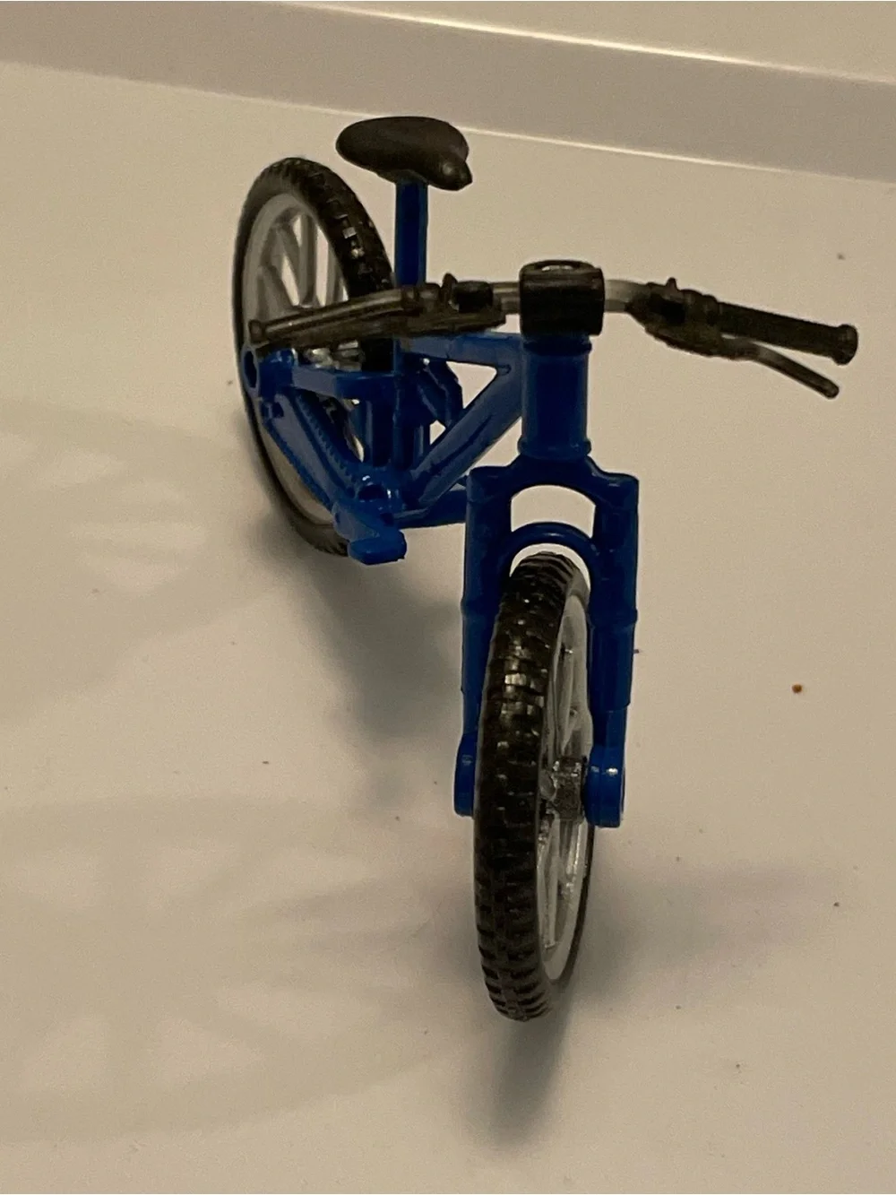 Blue Kids Toy Bicycle Miniature - Playset Accessory